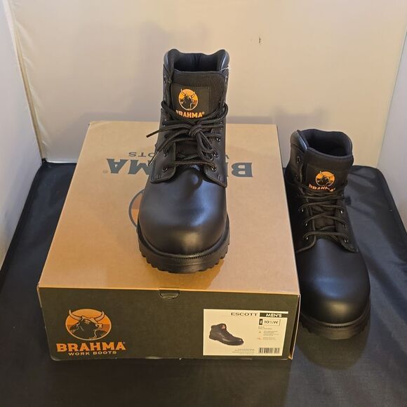 BRAND NEW BRAHMA BOOTS FOR MEN, WATERPROOF WORK  OIL & SLIP RESISTANT SH… - Picture 15 of 16
